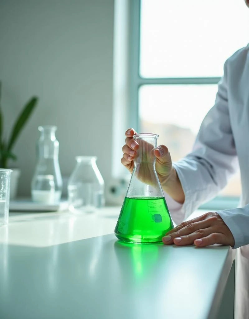 Laboratory testing with green solution